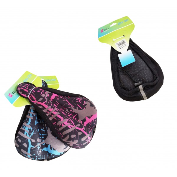 MIZOO ΚΑΛΥΜΜΑ ΣΕΛΑΣ ΠΟΔΗΛΑΤΟΥ ΤΖΕΛ ΜΕ ΣΧΕΔΙΟ ΣΕ 2 ΧΡΩΜΑΤΑ 1322-59